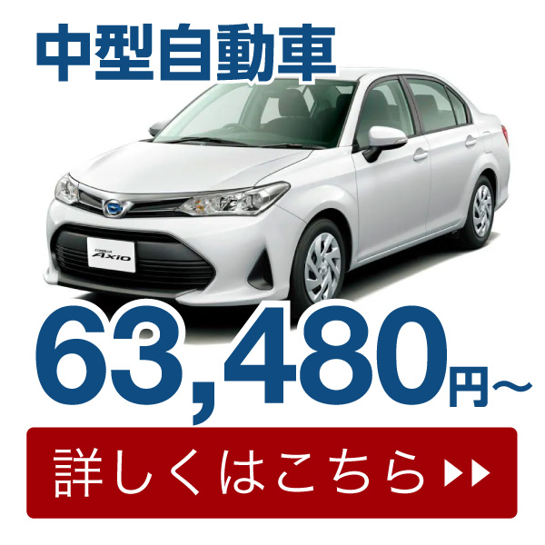 中型自動車63,480円〜